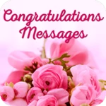 congratulation messages wishes android application logo